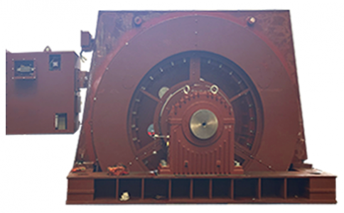 High voltage synchronous motor